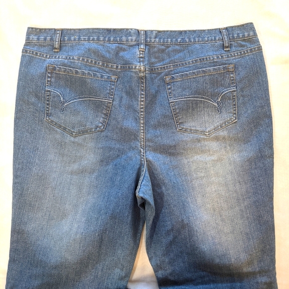 Flare Bell bottoms jeans size 26 Fashion Bug - Picture 4 of 6